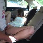 Real Cheating My Girlfriend With Taxi Driver
