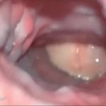 Hev cum insde me while the camera was inside my pussy