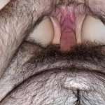 POV closeup of amateur wifes wet pussy getting fucked and touched at same time