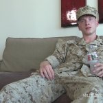 24-Year-Old Straight Marine Feeds Gay Guy His Cock Video