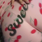 Thick White Girl Shakes Her Ass In Her Onesie