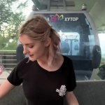 Blonde Wants Cum In Cable Car !