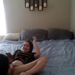 College tutor eats teen pussy after studying