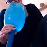 Big wet orgasm for these big balloons inflated together with you