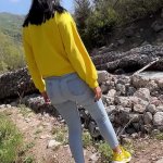 Tourists decided to make a blowjob in nature