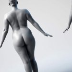 3D Model Pack 02 Classical Female Body Scans