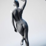 3D Model Pack 05 Classical Female Body Scans
