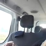 BFF sweeties fucked hard on a country road trip