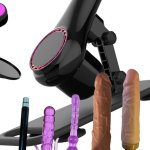 : Sex Machine Automatic Thrusting Sex Toy for Women with Realistic Dildo Suction Cup Adapter 3XLR Connector Adjustable Remote Control Fuck Machine Adult Toy : Health Household
