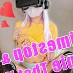 Timestop en creampie mijn kamergenoot terwijl ze masturbeert in VR-set