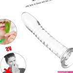 Consolador Anal para mujer tapn de goma para pene juguete sexual para adultos suministros de caballo grande silicona lquida de Dilido ventosa realista Juguetes sexuales