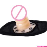 Gelances SM Dildo Mouth Plug Mask Adult Sex Toys Penis Plug Female Mouth Ball Consolador Black Mask Sex Toys Women