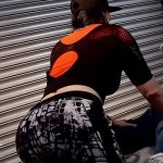 PAWG Saggy Tits Teen let Homeless Black Guy fuck her Public