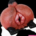 Fox Pussy Torso Buttocks Sex Toy