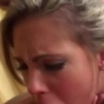 Sexy Blonde blowjob and threesome fucking hardcore with Riley Brooks
