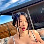 Asian Beauty Practices Solo Masturbation In Hot Tub