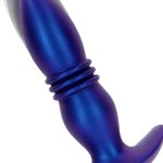 Thrusting vibrating anal plug
