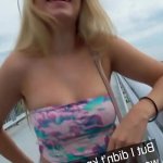 Blonde European Teen Fucks For Money