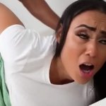 Deep anal with thick Latina