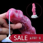 8 Inch Fantasy Squirting Dragon Dildo Realistic Ejaculating Masturbator Sex Toys
