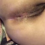 Playing with my hairy pussy and dirty asshole