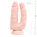 Realistische Dubbele Dildo Met Zuignap