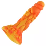 Wildolo Fantasy Zuignap Dildo Nesbu 21 cm Oranje