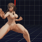 Street Fighter V Chun-Li Nude Mod Takes to The Streets