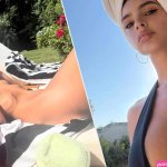 Emily Ratajkowski Sunbathes Fully Nude During Summer Vacation