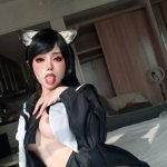 Model Titi Cosplay titi40511552 in cosplay Atago from Azur Lane