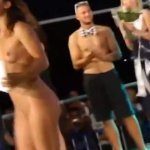 Winner of the nude beauty pageant!