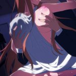 asuna kirito and sugou nobuyuki sword art online drawn by yu-ta
