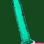 Rechtdoor Realistisch Dildo met Zuignap