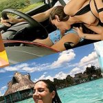 Roadtrip Sucking Flashing and Public Blowjob