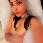 Rajsi Verma Bathroom Tease Showing Boobs