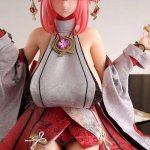 Anime Mini Sex Doll Yae Miko Ahegao Pink Fox Girl Genshin Hentai Figu
