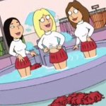 Family Guy Lesbian Cheerleader Fountain Fun Time by TheReedster on DeviantArt