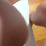 Wife takes backshots and gets her pussy filled with a DEEP creampie