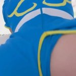 Cosplay chick does anal