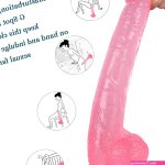 Dildo XXL Giant Dildo Anal Dildo With Strong Suction Cup Soft PVC Material Different Colors For Your Choice Sex Toys For Couples 30.5cm 5cm Real Replica Anal ToyPink : Amazon.nl: Health