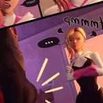 Porn comic Inside the Spider Verse. Gomiqo Sex comic blonde Gwen was