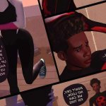 Porn comic Inside the Spider Verse. Gomiqo Sex comic blonde Gwen was