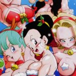 Dragon Ball Super Doujin Naked Sexy Card Bulma Chichi Videl Android18
