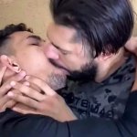 intense deep tongue kissing mouth fucking