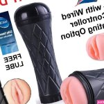 Vibratiing Non Stroker Masturbation Cup Penis Sleeve Sex Toys for Men Couples