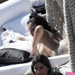 Elettra Lamborghini Sexy Seen Topless Flaunting Her Hot Body At The Beach In Mykonos