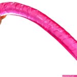 Spanksy 18 Pink Double Ended Dildo for Versatile Pleasure