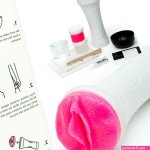 CLONE A PUSSY PLUS SLEEVE KIT SILICONE CASTING MALE MASTURBATOR HOT PINK
