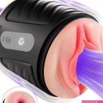 Male Masturbator Sex Toys for Men Lifelike Adult Male Sex Toys 10 Vibrations
