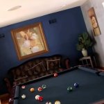 The game of billiards leads to a sexy competition